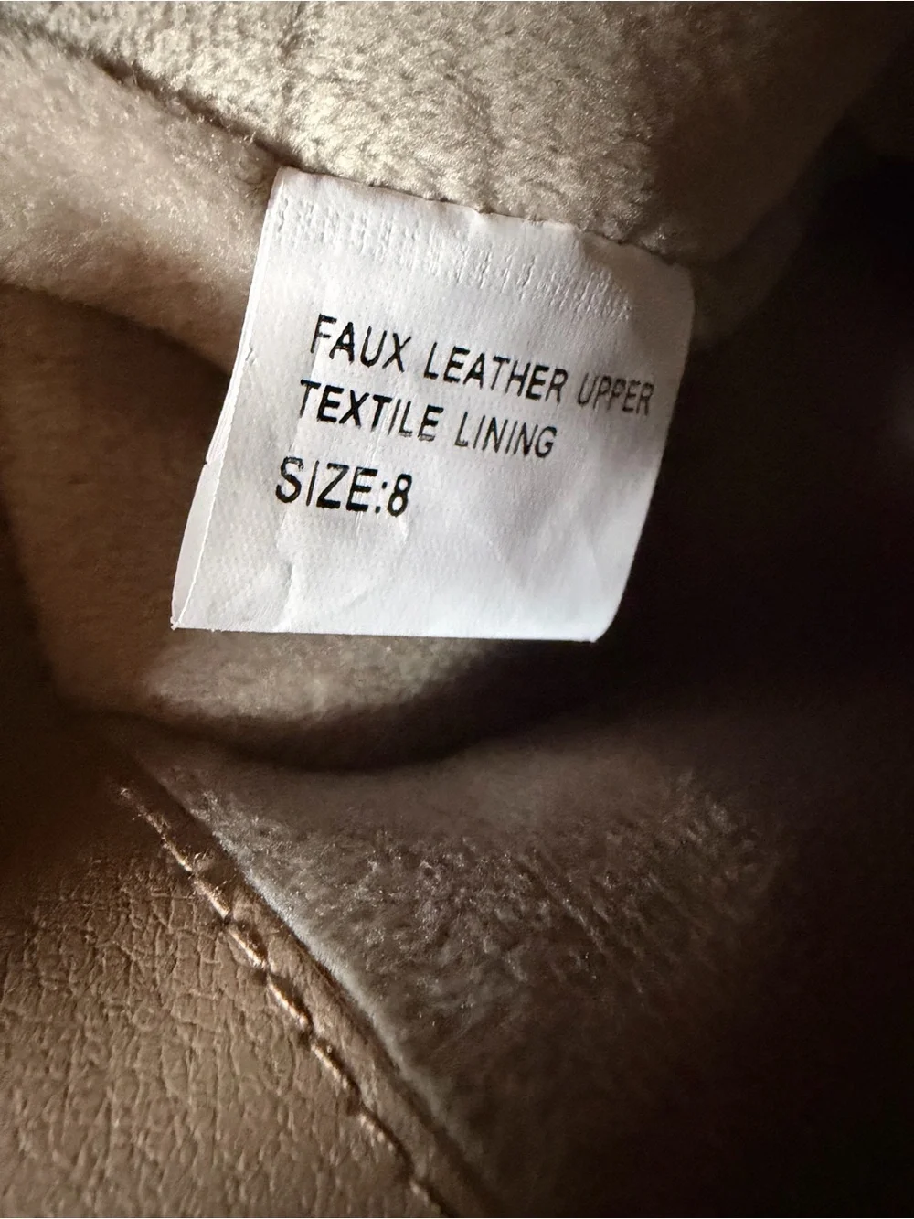 Muk Luks Over-the-Knee Taupe Boots with Side Zip